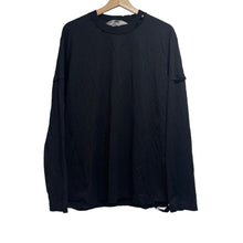 将图片加载到图库查看器，SUNSEA サンシー 22SS Layered Damage long t レイヤードダメージロングスリーブTシャツ
