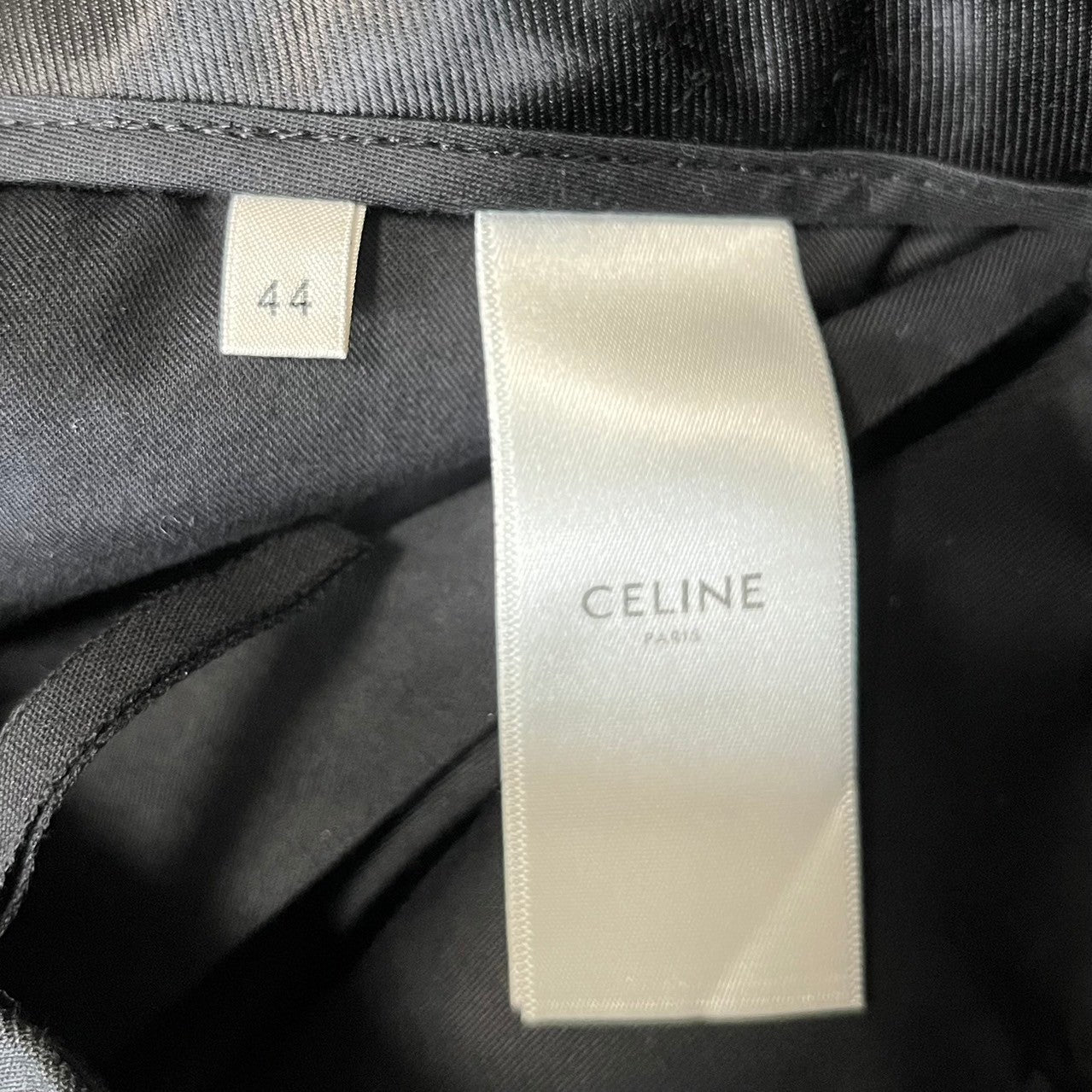 CELINE セリーヌ ウールギャバジンツープリーツニューウェーブパンツ 2P093673D – BETTER CALL BROSKI