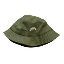 Load image into Gallery viewer, STUSSY ステューシー Stock Bucket Hat ロゴ刺繍バケットハット
