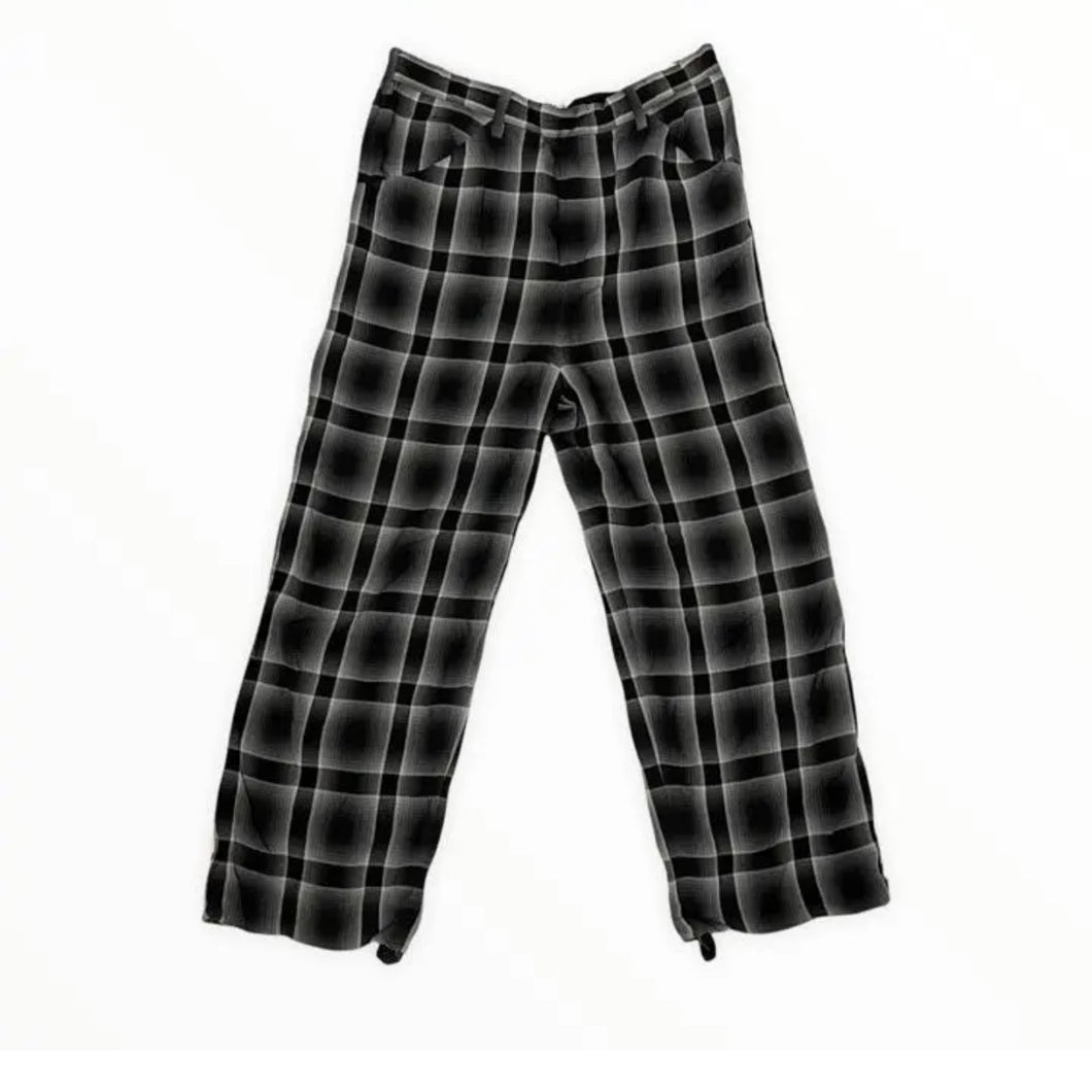 sunsea Shadow Check Shimbo Pants