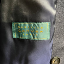 将图片加载到图库查看器，CARVEN カルヴェン MONSIEUR ダブルブレストカシミヤチェスターコート 古着
