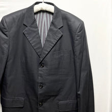 Lade das Bild in den Galerie-Viewer, COMME des GARCONS HOMME コムデギャルソンオム 04SS 裏地ストライプ3Bコットンテーラードジャケット HM-J001 AD2003
