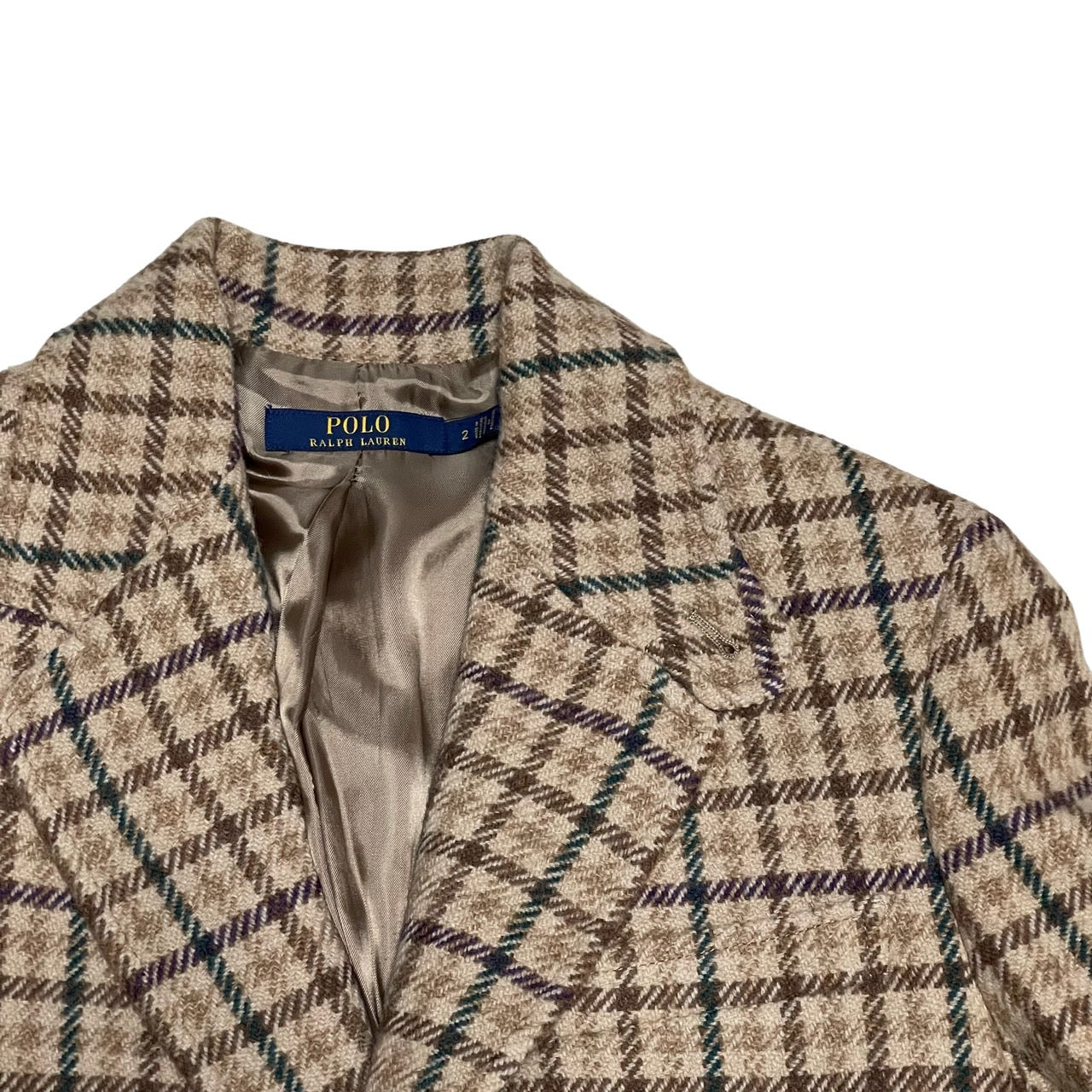 Polo Ralph Lauren ポロラルフローレン チェック柄エルボーパッチ