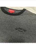 将图片加载到图库查看器，supreme micro stripe l/s マイクロストライプカットソー
