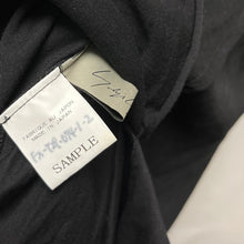 将图片加载到图库查看器，Yohji Yamamoto FEMME ヨウジヤマモトファム サイドレースアップロングスリーブTシャツ SAMPLE サンプル
