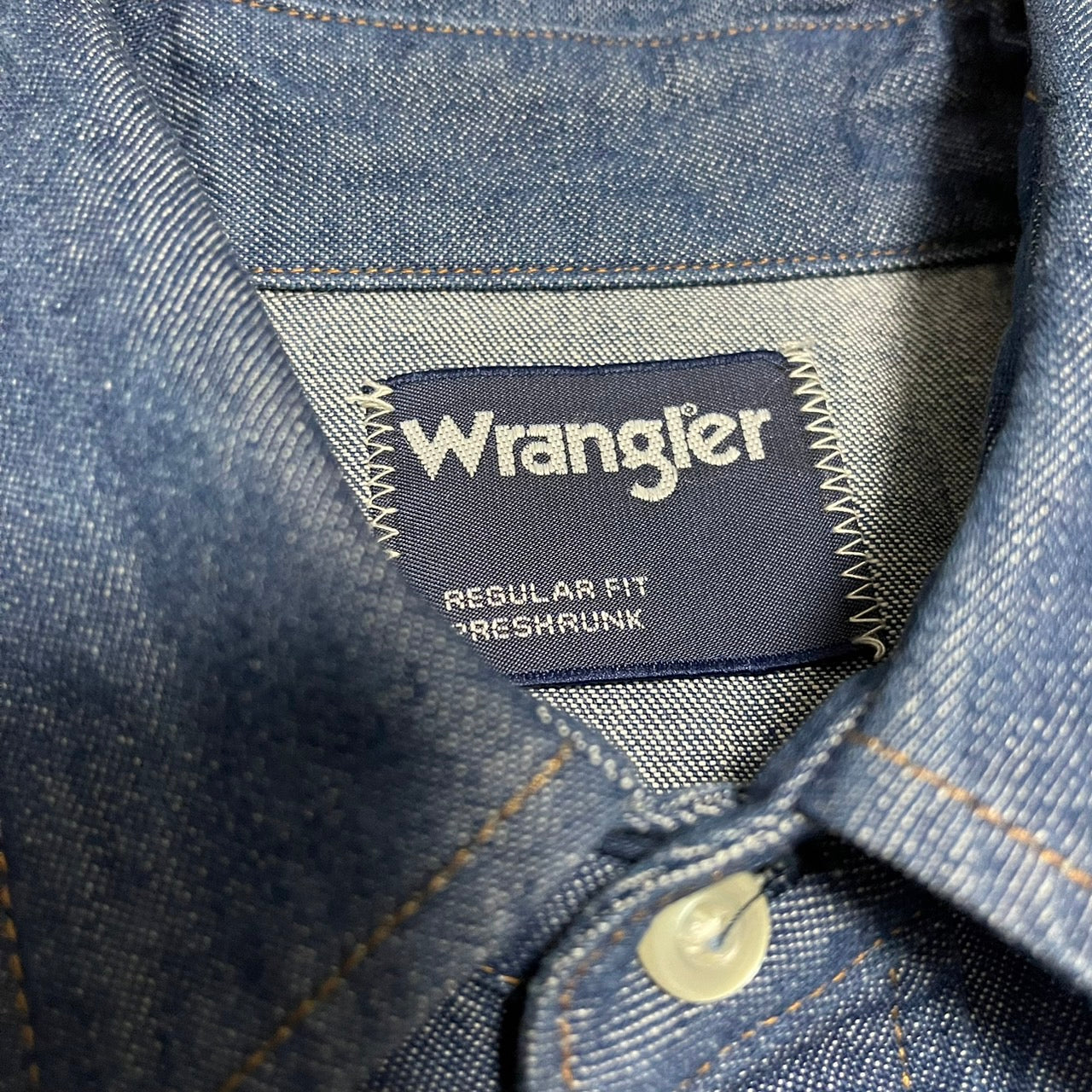 Wrangler LECHOPPE デニムシャツ ウエスタンシャツ レショップ Wrangler LECHOPPE デニムシャツ ウエスタンシャツ レショップ