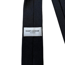 Load image into Gallery viewer, SAINT LAURENT PARIS サンローランパリ ナローネクタイ 1350
