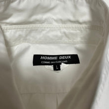 Lade das Bild in den Galerie-Viewer, COMME des GARCONS HOMME DEUX コムデギャルソンオムドゥ コットンブロードレギュラーカラーシャツ DZ-B501 AD2012
