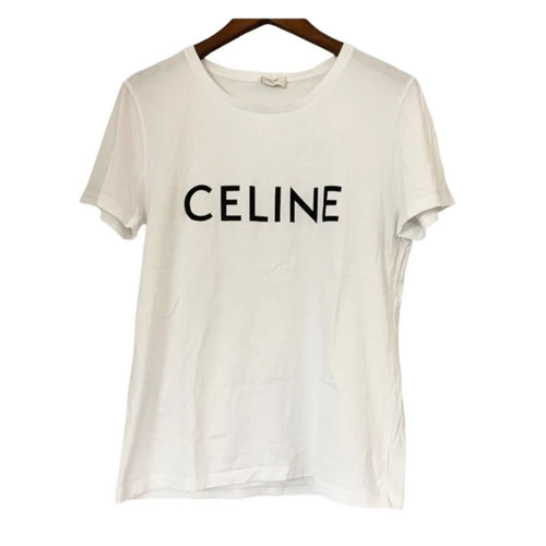 CELINE セリーヌ　ロゴプリントTシャツ