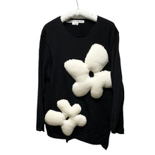 이미지를 갤러리 뷰어에 로드 , COMME des GARCONS コムデギャルソン 22SS Floral knit floral motif 3D sweater 立体花柄アシンメトリーニット GI-N501 AD2021
