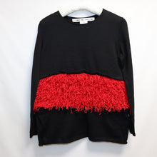 Load image into Gallery viewer, COMME des GARCONS コムデギャルソン 20AW フリンジドッキングハイゲージウールニット GF-N021
