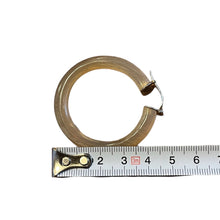 Load image into Gallery viewer, R.ALAGAN ララガン HORN HOOP ホーンフープピアス BEIGE
