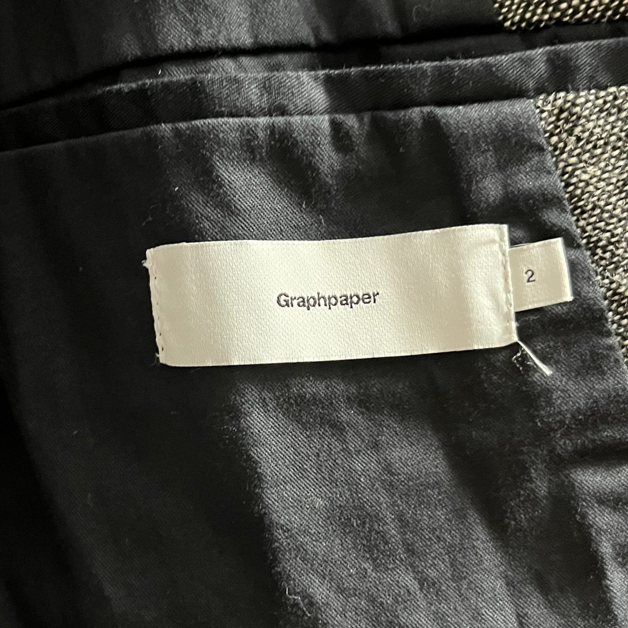 ジャケット・アウター Graphpaper Tweed Kibata Coat Graphpaper Tweed Kibata Coat