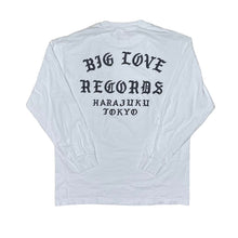 画像をギャラリービューアに読み込む, BIG LOVE RECORDS Harajuku TOKYO ビッグラブレコーズハラジュクトウキョウ プリントカットソー ロングスリーブTシャツ
