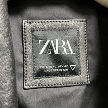 이미지를 갤러리 뷰어에 로드 , ZARA 자라 램 가죽 더블 라이더스 재킷 
