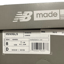 Load image into Gallery viewer, NEW BALANCE ニューバランス M990GL5 V5 USA製 ローカットスニーカー
