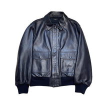 Lade das Bild in den Galerie-Viewer, LOEFF for L&#39;ECHOPPE ロエフフォーレショップ 22AW LAMB LEATHER FLIGHT JACKET レザージャケット
