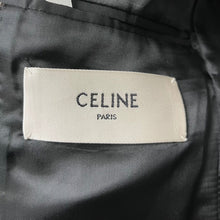 이미지를 갤러리 뷰어에 로드 , CELINE セリーヌ 20AW ウールツイードウエスタンスウェードレザーパッチ2Bテーラードジャケット 2V07A030K
