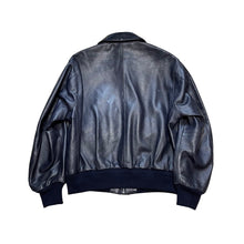 Lade das Bild in den Galerie-Viewer, LOEFF for L&#39;ECHOPPE ロエフフォーレショップ 22AW LAMB LEATHER FLIGHT JACKET レザージャケット
