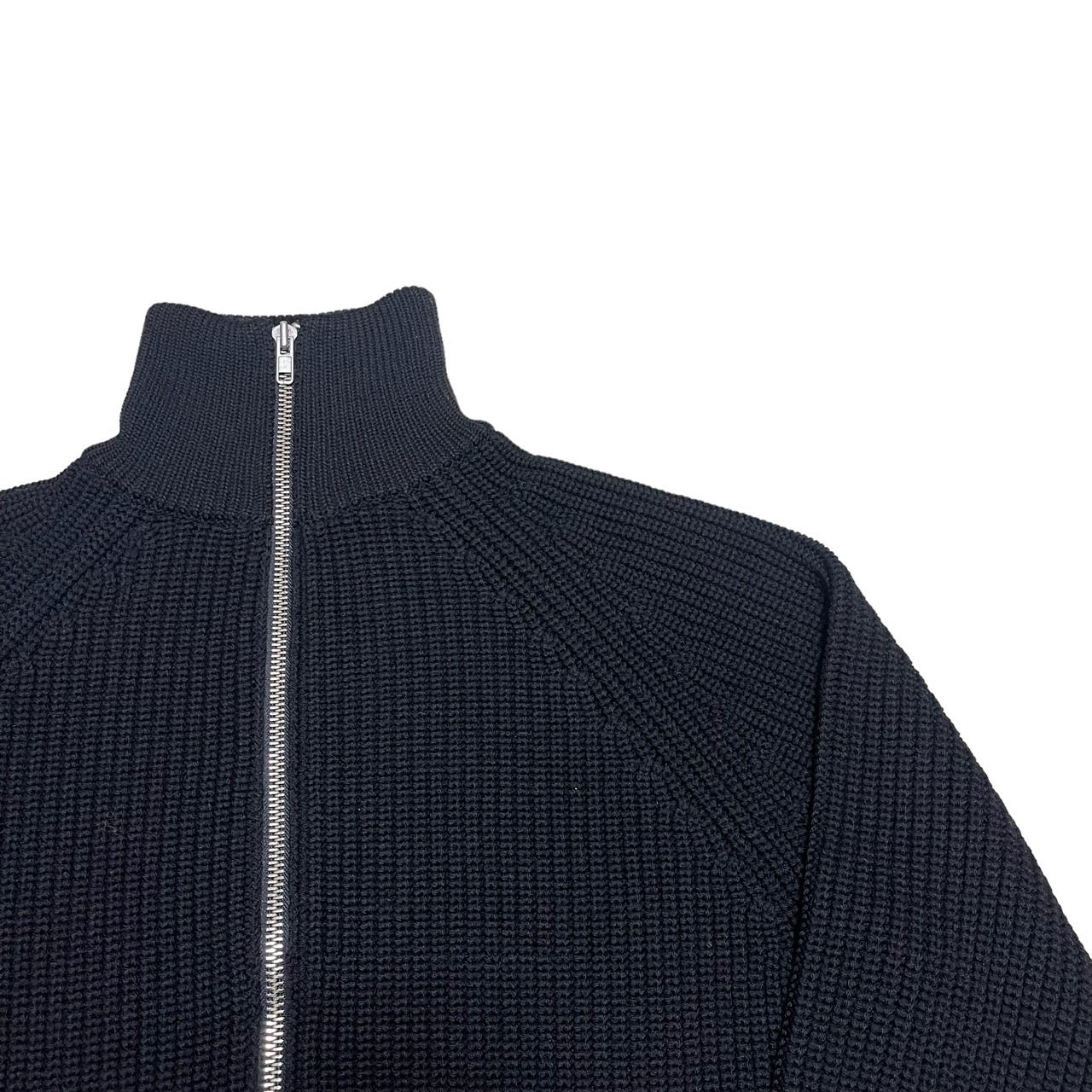 Lade das Bild in den Galerie-Viewer, BATONER バトナー 22AW L'ECHOPPE 別注 Ficsherman Drivers Knit ジップアップニット