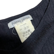 将图片加载到图库查看器，FUMIKA UCHIDA フミカウチダ 19AW WOOL SILK NEEDLE DRAWING CREW-NECK ウールシルクストレッチリブカットソー FU-K-CT006
