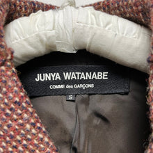 将图片加载到图库查看器，JUNYA WATANABE ジュンヤワタナベ 03AW LOOK4 ウール縮絨加工リボンデザインテーラードジャケット JK-J006
