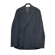 Load image into Gallery viewer, A.PRESSE アプレッセ 22AW Double Breasted Jacket ダブルブレステッドストライプジャケット 22AAP-01-05M
