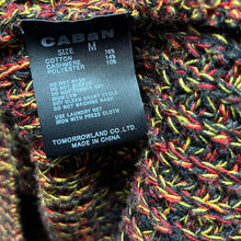 Lade das Bild in den Galerie-Viewer, CABaN キャバン 20AW MIX WAFFLE KNIT SERIES コットンカシミヤワッフルミックスVネックカーディガン

