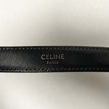 将图片加载到图库查看器，CELINE セリーヌ パイソンナローレザーベルト F-NE-2149
