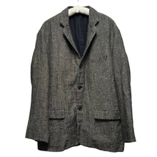 Lade das Bild in den Galerie-Viewer, Graphpaper グラフペーパー 19AW TWEED KIBATA JACKET ウールリネンキバタツイードテーラードジャケット GM193-20046
