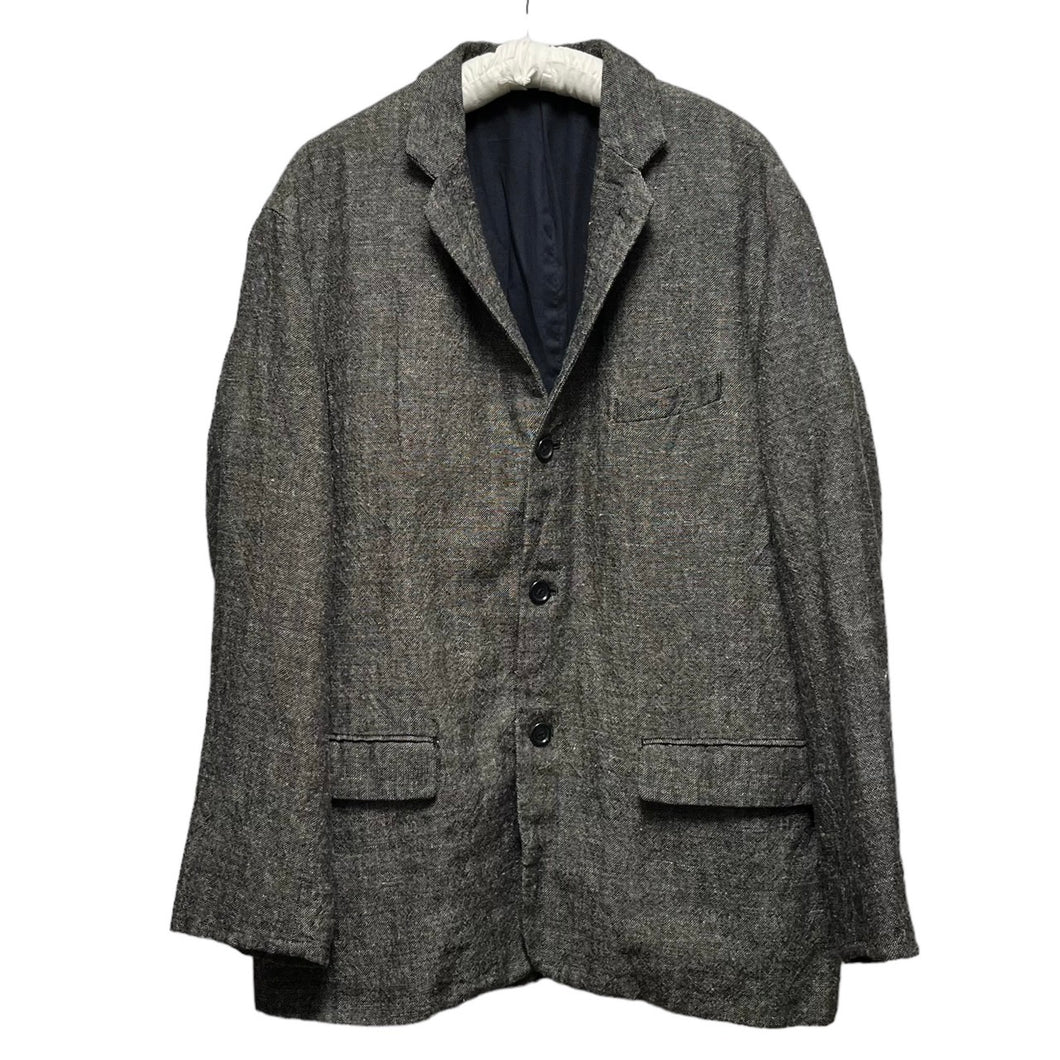 Graphpaper グラフペーパー 19AW TWEED KIBATA JACKET ウールリネンキバタツイードテーラードジャケット GM193-20046