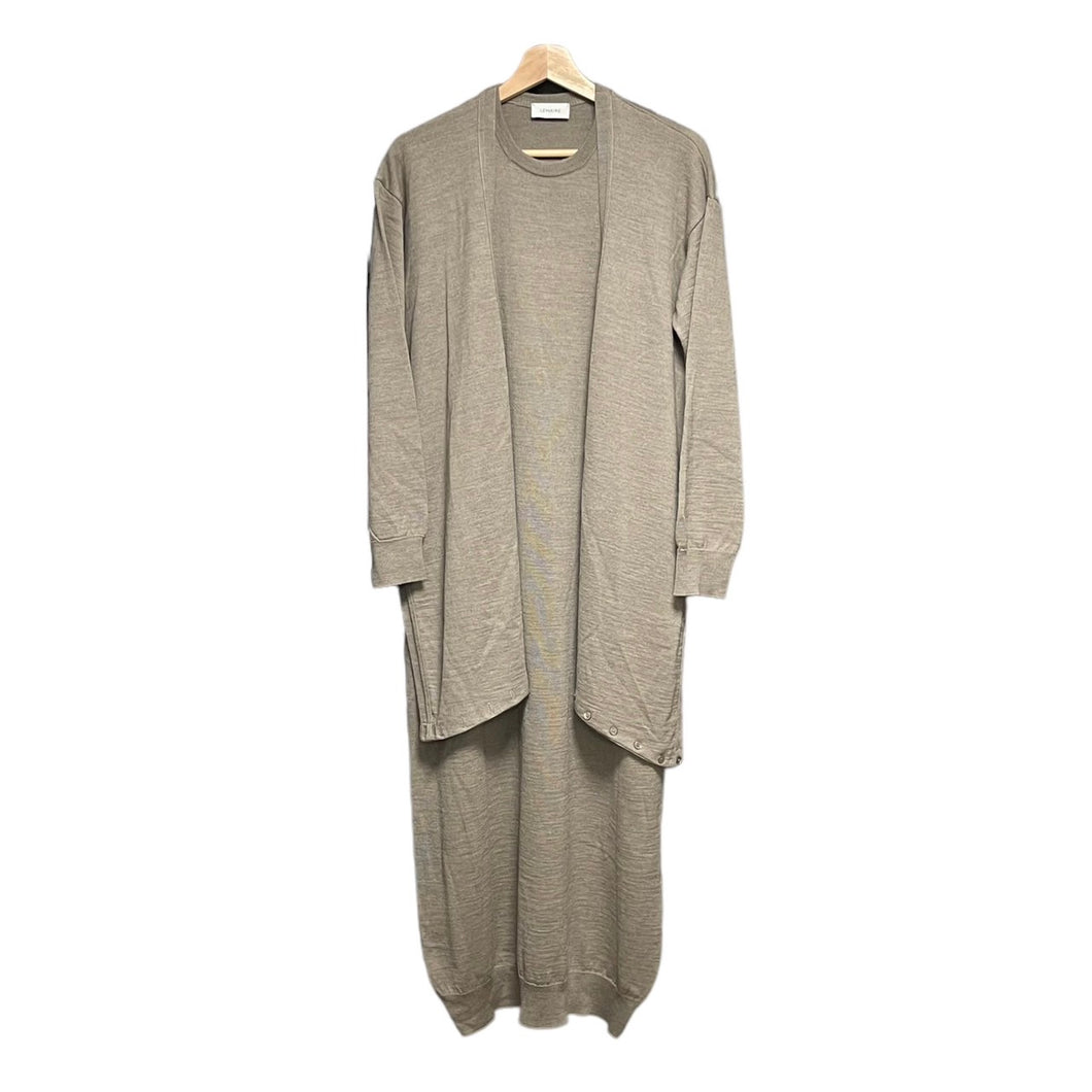 LEMAIRE 르메르 22AW WRAP DRESS 니트 랩 드레스 원피스 