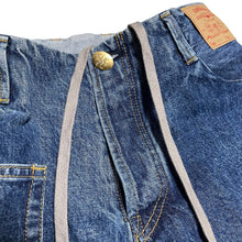 将图片加载到图库查看器，SUNSEA サンシー 22SS Altanating Denim ドローコードデニムパンツ 22S54
