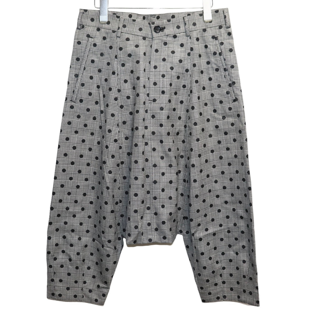 COMME des GARCONS COMME des GARCONS コムコム コムデギャルソン 13AW グレンチェックドットサルエルペンギンパンツ RL-P033