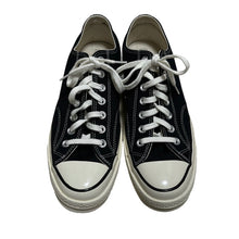 画像をギャラリービューアに読み込む, CONVERSE コンバース CT70 BLACK LOW CUT キャンバスローカットスニーカー チャックテイラー 70復刻三ツ星 162058C
