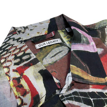 Lade das Bild in den Galerie-Viewer, OUR LEGACY アワーレガシー BOX SHIRT SHORTSLEEVE M2202BP コットンシルクシャツ
