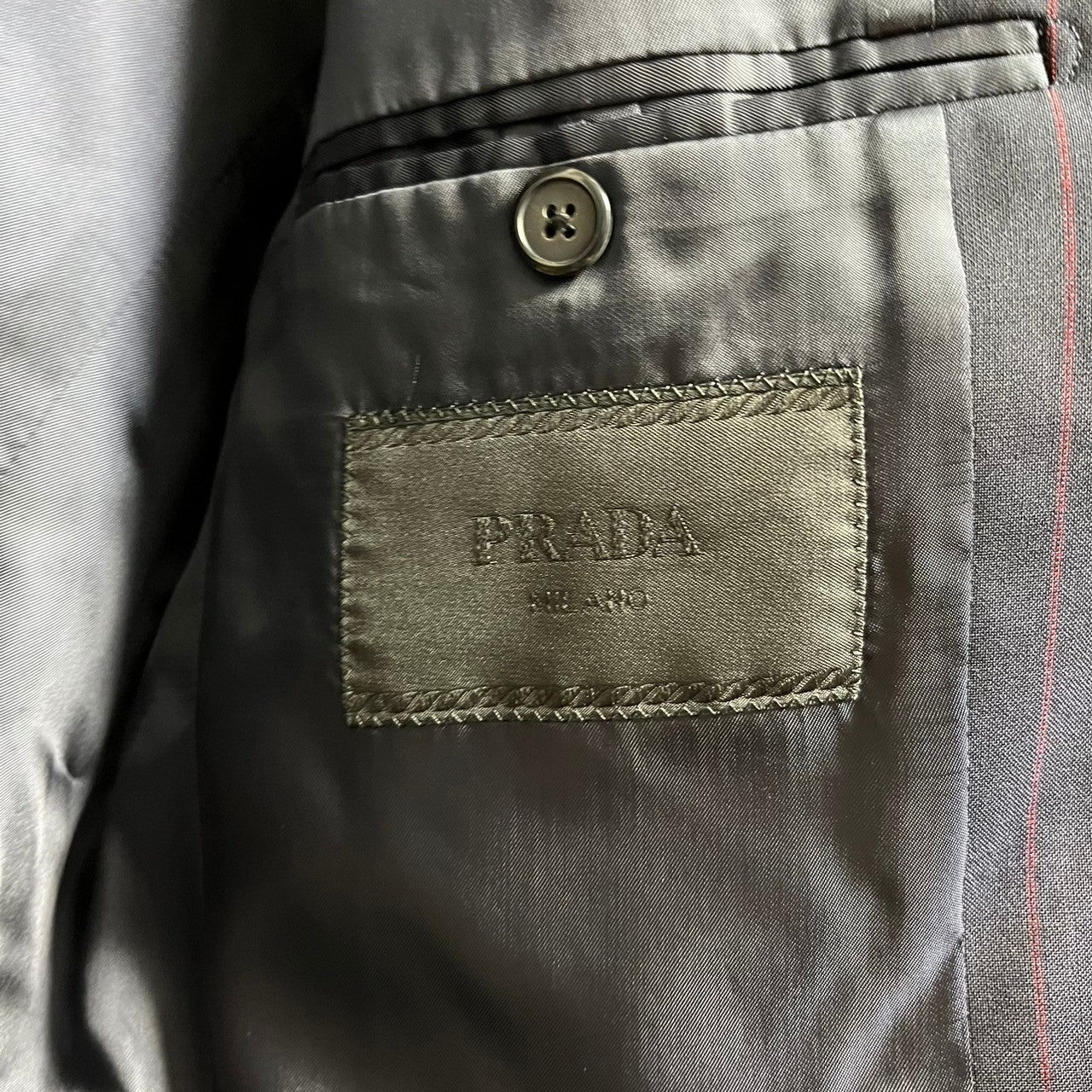PRADA プラダ 22SS ストライプテーラードジャケット UGM169 S221