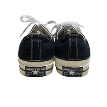 将图片加载到图库查看器，CONVERSE コンバース CT70 BLACK LOW CUT キャンバスローカットスニーカー チャックテイラー 70復刻三ツ星 162058C
