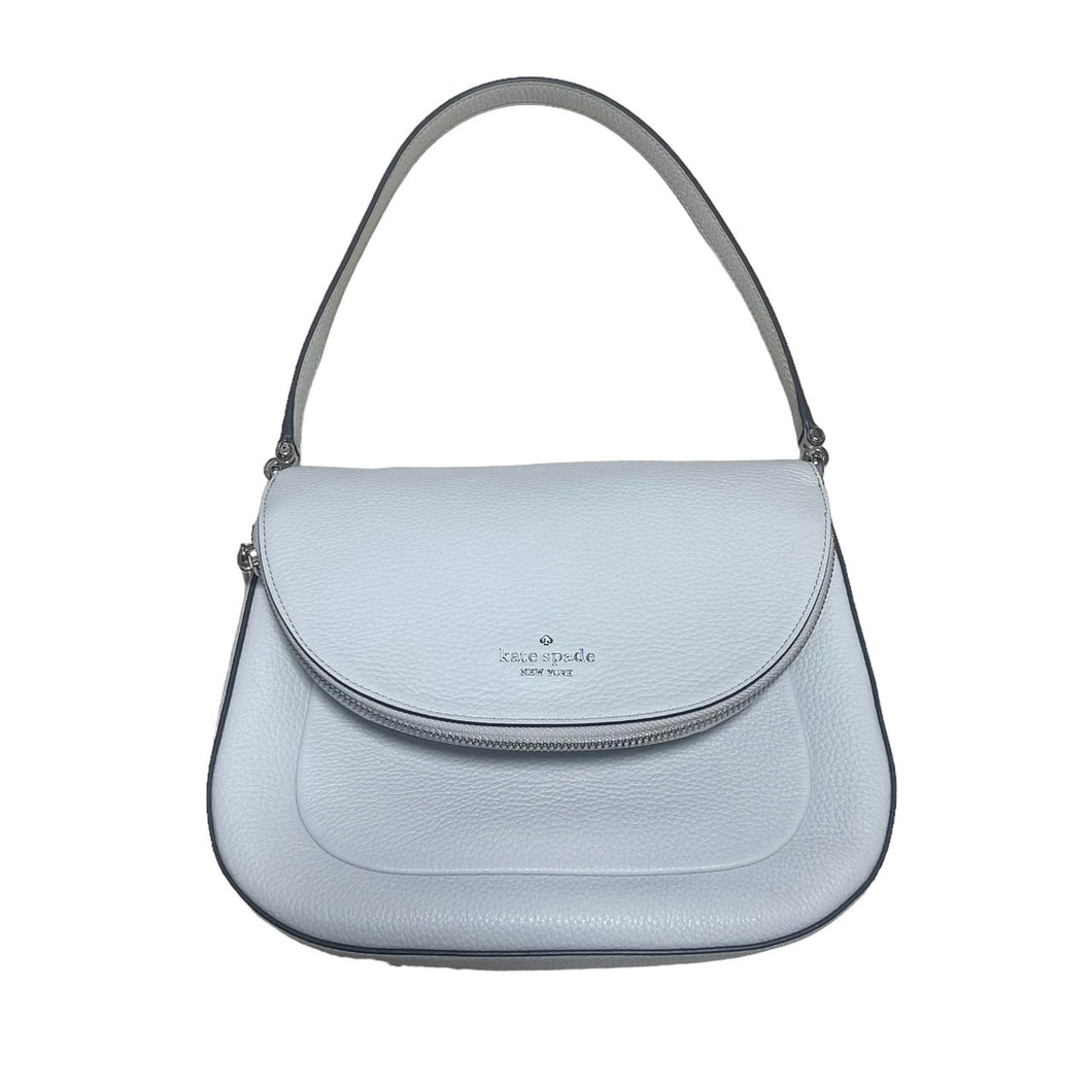 Kate spade 케이트 스페이드 LEILA MEDIUM FLAP SHOULDER BAG 레이라 가죽 숄더백 