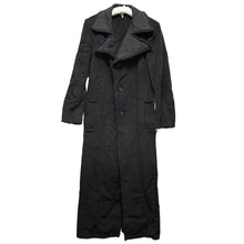 Lade das Bild in den Galerie-Viewer, Yohji Yamamoto Collections ヨウジヤマモト コレクションズ 22AW SAMPLE カットオフパイル地ロングコート
