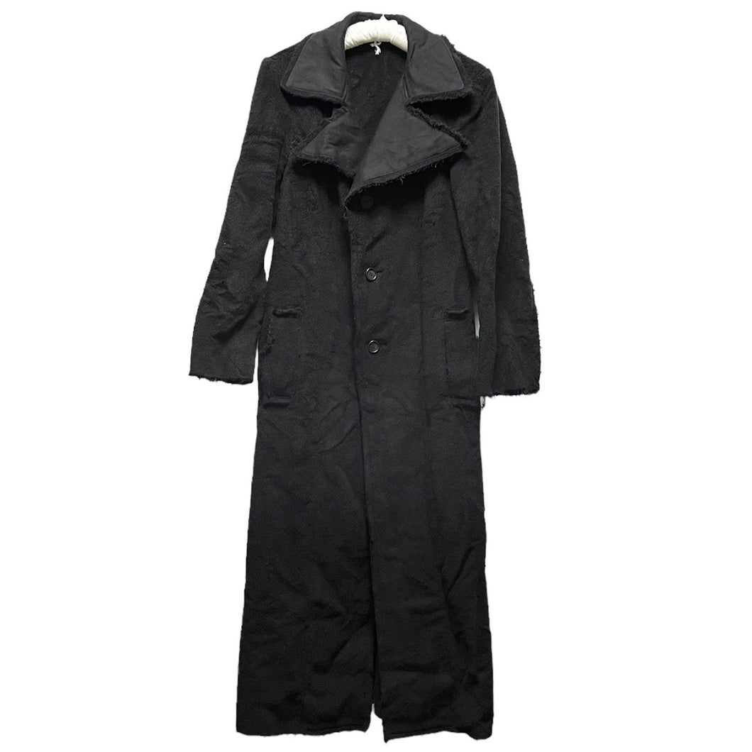 Yohji Yamamoto Collections ヨウジヤマモト コレクションズ 22AW SAMPLE カットオフパイル地ロングコート