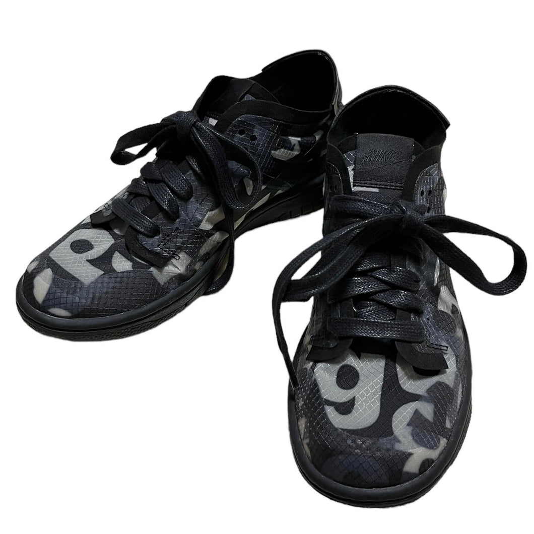 NIKE×COMME des GARCONS 나이키 콤데 갤슨 20SS WMNS DUNK LOW CDG MONOGRAM PRINT 덩크 모노그램 스니커 CZ2675-001 