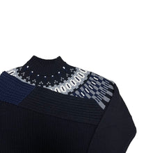 Load image into Gallery viewer, sacai サカイ 21AW Wool Knit Pullover ノルディック柄ウールニットプルオーバー 21-02610M 1320
