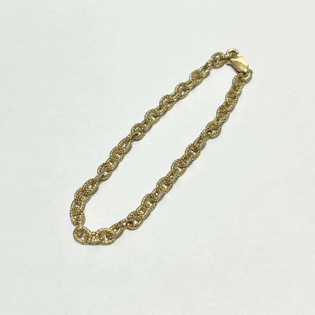 R.ALAGAN ララガン KOMON CHAIN BRACELET GOLD ゴールドチェーンブレスレット