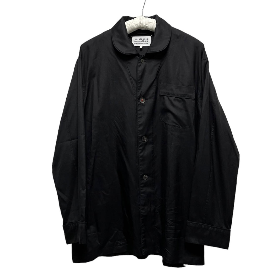 Maison Margiela 메종 마르젤라 22AW SILK POPLIN SHIRT 실크 파자마 셔츠 SI1DL0005 