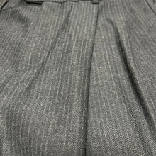 画像をギャラリービューアに読み込む, CELINE セリーヌ SKATE PANTS IN STRIPED WOOL GABARDINE シャドウストライプスケートパンツ 2P555461K
