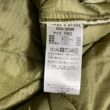 Lade das Bild in den Galerie-Viewer, FREAK&#39;S STORE フリークスストア 20AW M-65 キルトライナージャケット 203-3546
