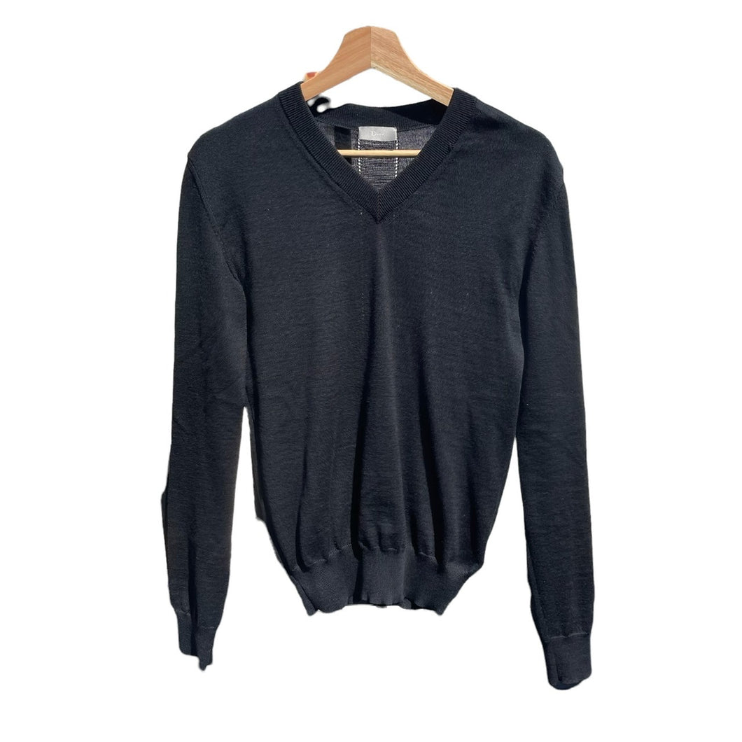 Dior homme 08AW バックデザインVネックニットセーター