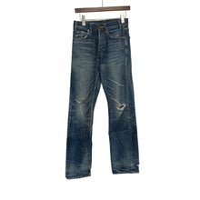 画像をギャラリービューアに読み込む, CELINE 90&#39;s DESTROYED DENIM JEANS IN MOONLIGHT WASH
