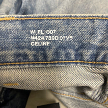 画像をギャラリービューアに読み込む, CELINE Dylan Flared Jeans in Vintage Stone Denim

